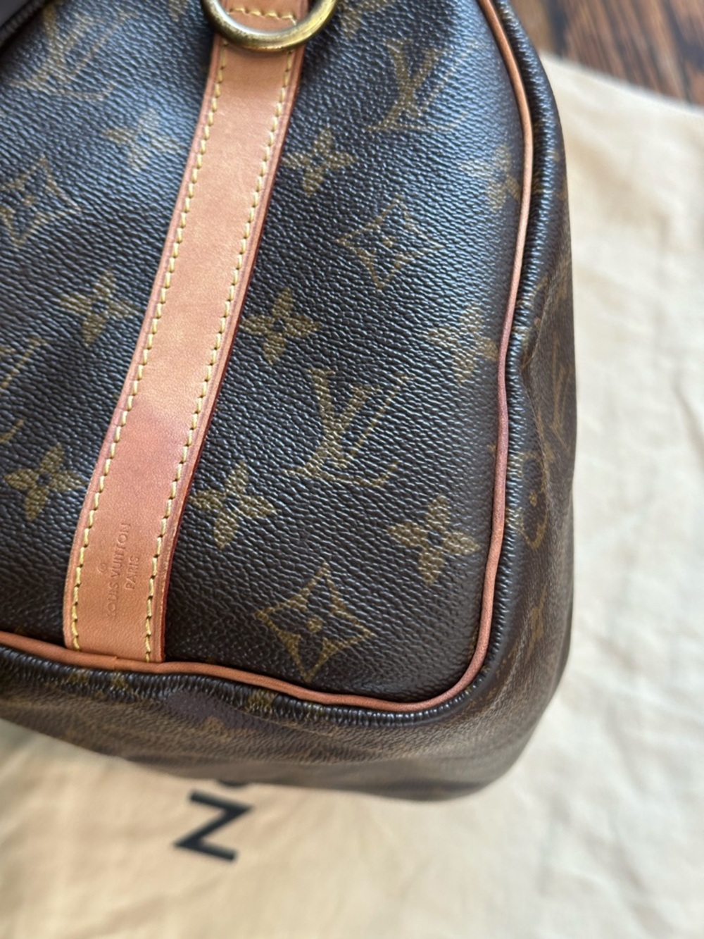 Louis Vuitton Monogram Speedy Bandouliere 25 - Picture 7 of 16